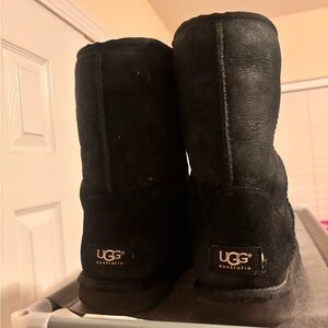 UGG Black Suede Boots